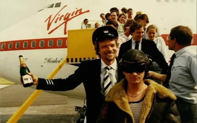 Vol inaugural de Virgin Atlantic, © Virgin Group